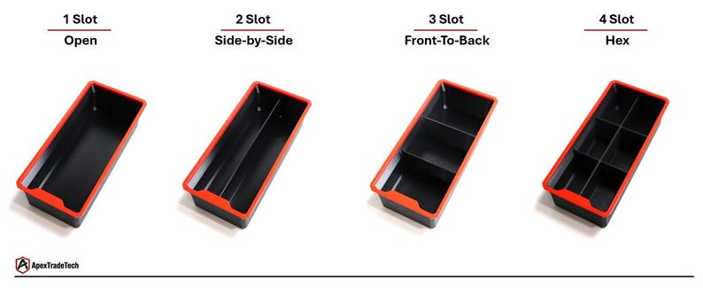 Pro-Length Series Bin | Custom Text | 1 Piece